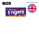 Cadbury Orange Fingers 114g 