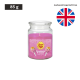 Chupa Chups Candle 18oz Jar Strawberry & Cream 510 g